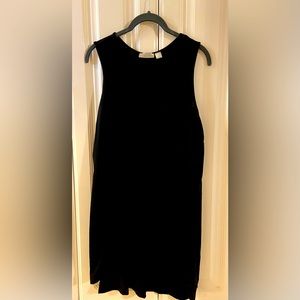 Petite large stretchy black dress